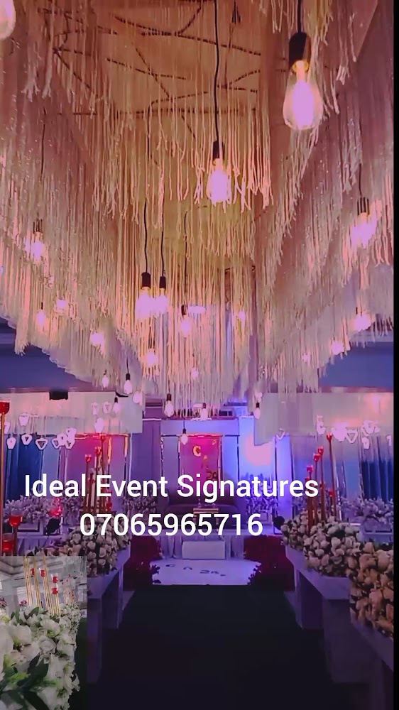 The Autograph interior - Port Harcourt wedding hall